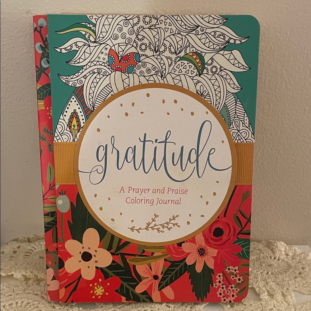 Gratitude Prayer and Praise Coloring Journal